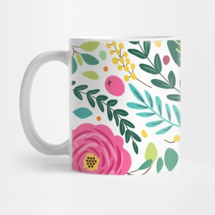 Garden of  Colourful Floral Mug